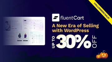 FluentCart Halloween Deal
