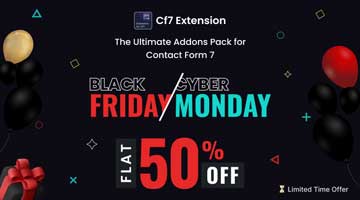 Extensions for CF7 BFCM Deal 25