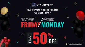 Extensions for CF7 BFCM Deal 25