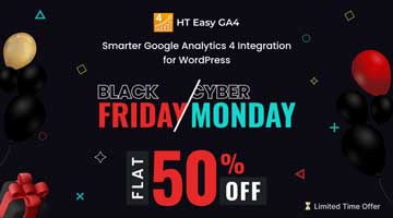 HT Easy GA4 BFCM deal 2025