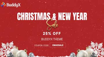 Buddyx Holiday Sale