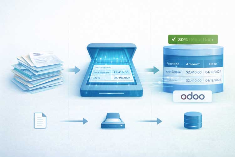 Document processing with OCR and Odoo integration