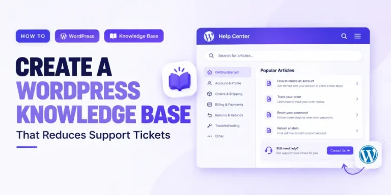 How to Create a WordPress Knowledge Base