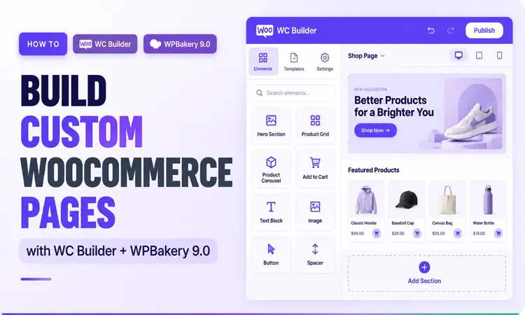 WC Builder and WPBakery 9.0