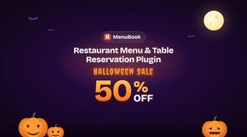 MenuBook – Restaurant Menu & Table Reservation Plugin