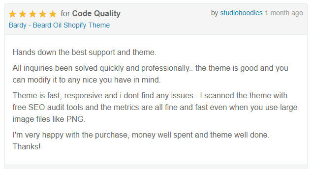 HasThemes Customer Review 2