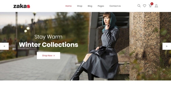 Zakas - Fashion Store WooCommerce Theme​
