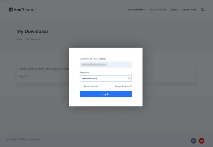 Enter Email Address and License key 