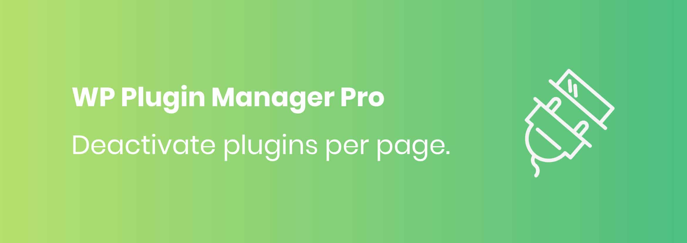WP Plugin Manager Pro