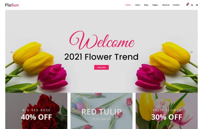Flosun – Flower Shop Shopify Theme