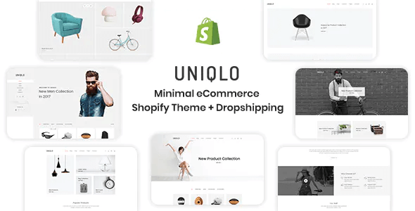 Uniqlo - Minimalist Shopify Theme