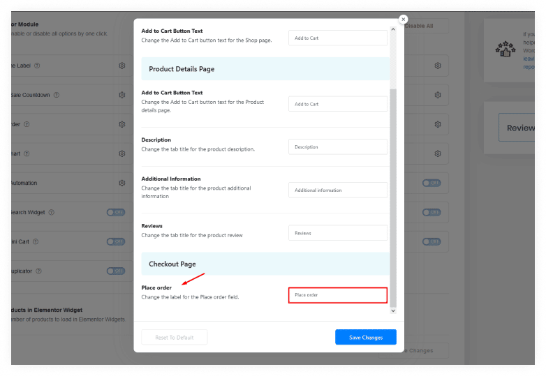 Change WooCommerce text for the Place order button