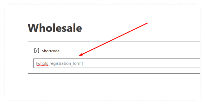 Create a New Page and Paste the Shortcode