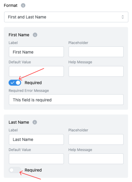 Name Input Field