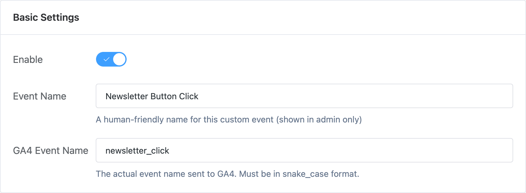 GA4 Click Event Tracking