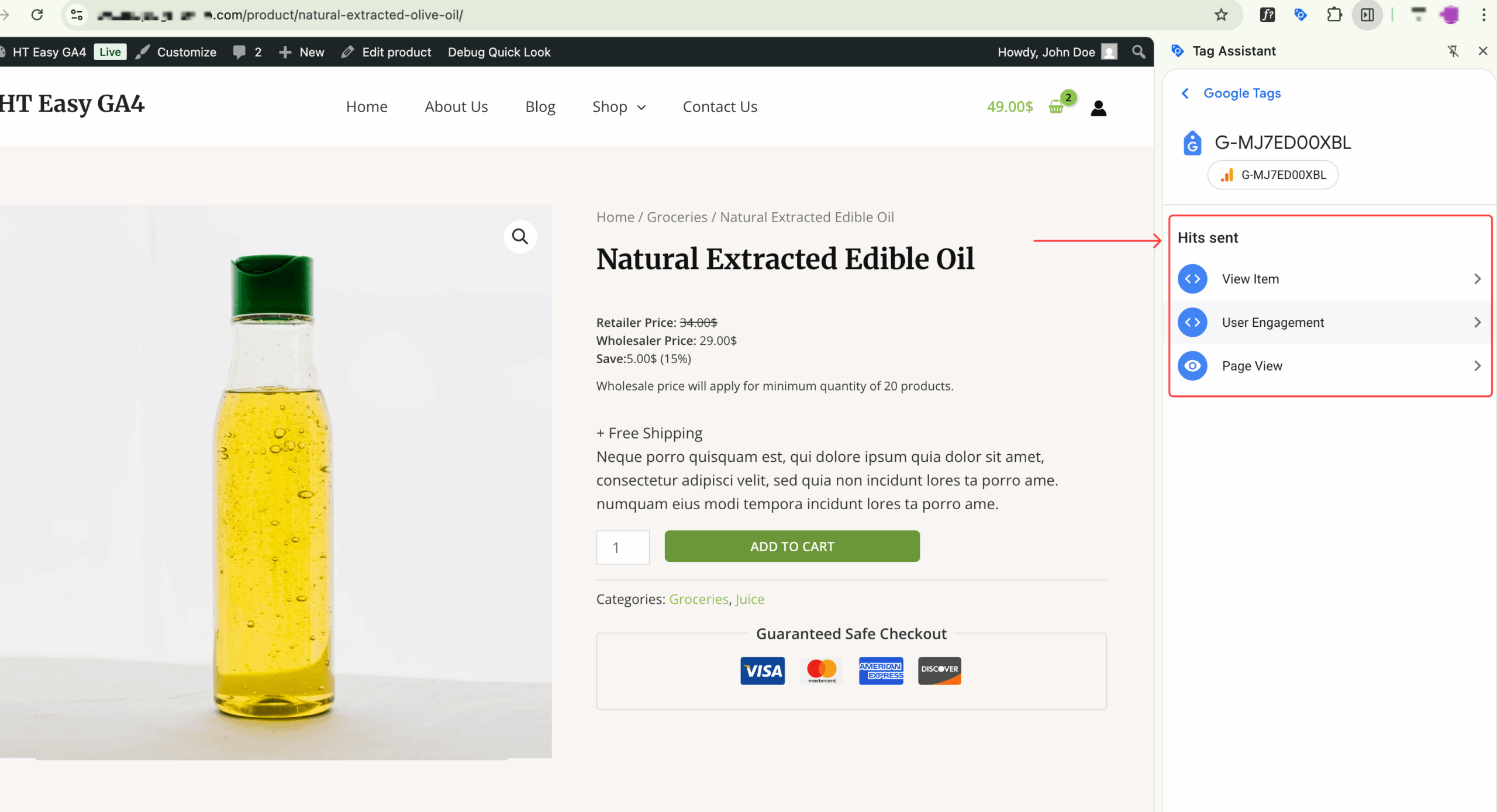 GA4 Custom Event Reports