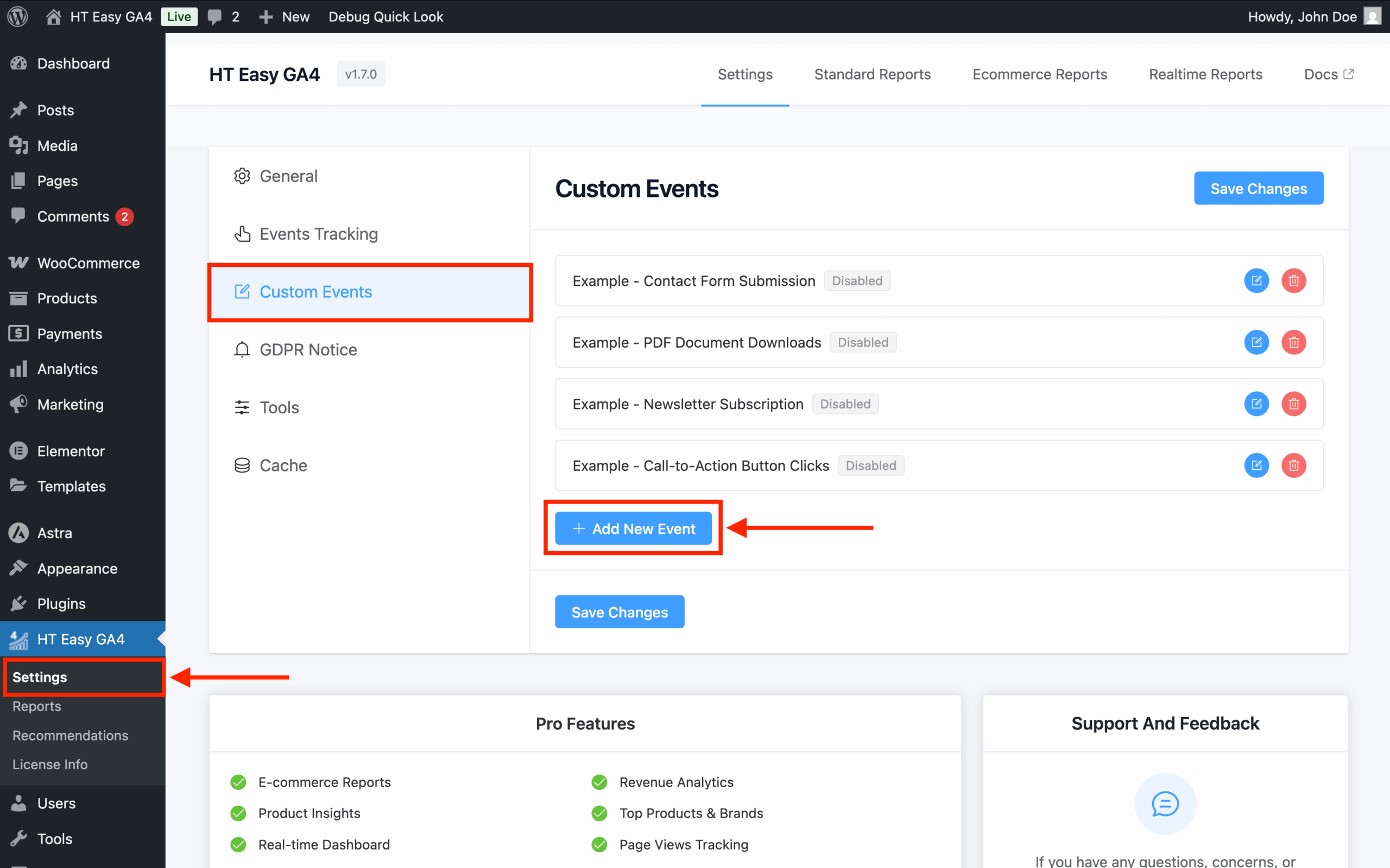 GA4 Page View Tracking