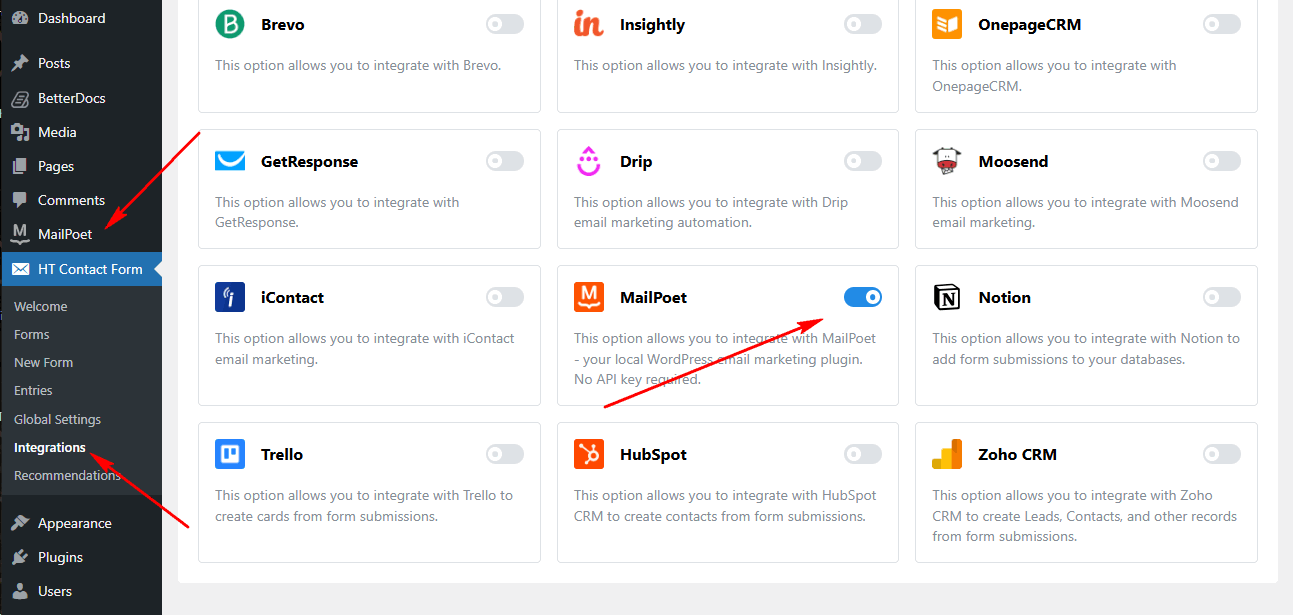 MailPoet Global Settings